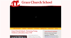 Desktop Screenshot of gracechurchschool.org