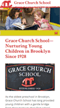 Mobile Screenshot of gracechurchschool.org